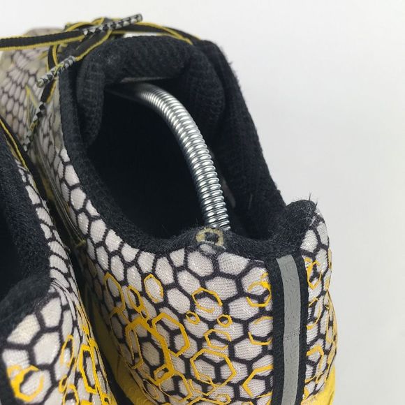 Mizuno Wave Prophecy 3 Gray/Yellow Athletic Running Shoes Men’s Size 11.5 - Picture 6 of 12